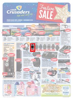 Cash Crusaders : Festive Sale (12 Nov - 4 Dec 2016), page 1