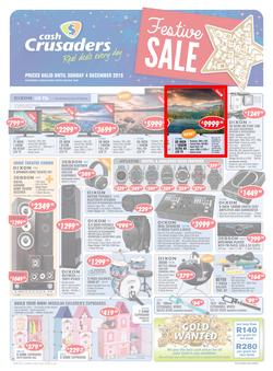Cash Crusaders : Festive Sale (12 Nov - 4 Dec 2016), page 1