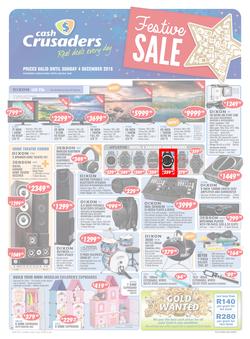 Cash Crusaders : Festive Sale (12 Nov - 4 Dec 2016), page 1