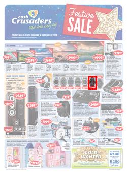 Cash Crusaders : Festive Sale (12 Nov - 4 Dec 2016), page 1