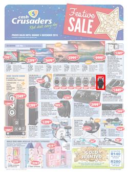 Cash Crusaders : Festive Sale (12 Nov - 4 Dec 2016), page 1