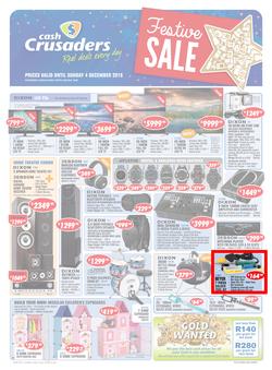 Cash Crusaders : Festive Sale (12 Nov - 4 Dec 2016), page 1