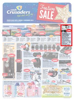 Cash Crusaders : Festive Sale (12 Nov - 4 Dec 2016), page 1