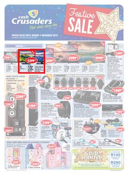 Cash Crusaders : Festive Sale (12 Nov - 4 Dec 2016), page 1