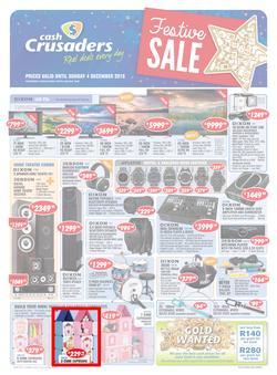Cash Crusaders : Festive Sale (12 Nov - 4 Dec 2016), page 1