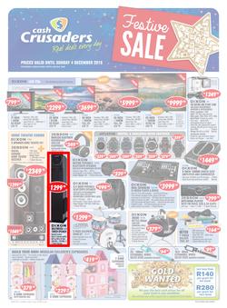 Cash Crusaders : Festive Sale (12 Nov - 4 Dec 2016), page 1