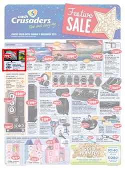 Cash Crusaders : Festive Sale (12 Nov - 4 Dec 2016), page 1