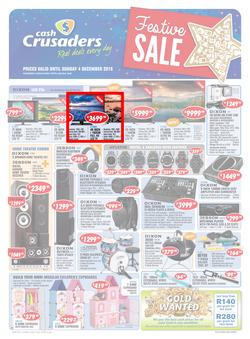 Cash Crusaders : Festive Sale (12 Nov - 4 Dec 2016), page 1