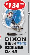 Dixon 6 Inch Oscillating Car Fan WIN-111C