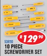Dixon 10 Piece Screwdriver Set