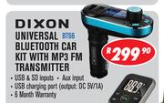 Dixon Universal Bluetooth Car Kit With MP3 FM Transmitter BT66