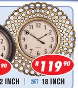 18 Inch Wall Clock 2877