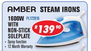 Amber 1600W With Non Stick Soleplate PL172B16