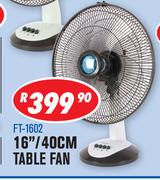 Dixon 16"/40cm Table Fan FT-1602