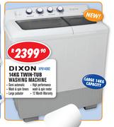 Dixon 14Kg Twin Tub Washing Machine XPB14082