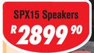 Dixon 15" DJ/PA Speakers Pair SPX15