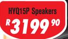 DXN Pro 15" DJ Speakers Pair HYQ15P