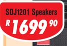 Dixon 12" DJ/PA Speakers Pair SDJ1201