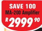 DXN Pro Professional Power Amplifier MA-200