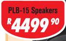 DXN Pro 15" DJ/PA Speakers Pair PLB-15