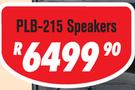 DXN Pro Dual 15" DJ Speakers Pair PLB-215