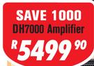 DXN Pro 2x1200W Bridgeable Professional Power Amplifier DH7000