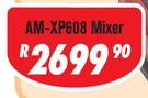 Dixon 6 Channel Powered Mixer With Effects AM-XP608