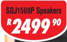 Dixon 15" DJ/PA Speakers Pair SDJ1508P