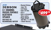 Jebson 2.1 Channel Passive Portable Bluetooth Speaker With Built In Rechargeable Battery JB12BT