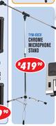 Chrome Microphone Stand TYM-69CR