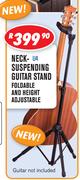 Neck-Suspending Guitar Stand Foldable And Height Adjustable U4