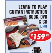 Sanchez Learn To Play Guitar Instruction Book, DVD And CD LTP01
