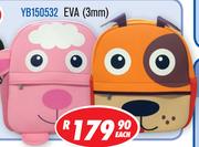 Assorted Children's Animal Character 600D Polyester Backpacks YB150532 Eva 3mm-Each