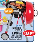 Barbecue Kettle Braai Set With Cooking Light & Sounds 008-901A