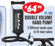 Double Volume Hand Pump HT-108