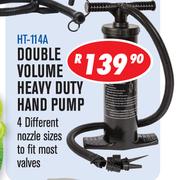 Double Volume Heavy Duty Hand Pump HT-114A