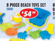 8 Piece Beach Toys Set 2000D
