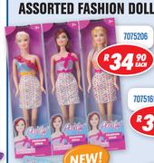 Assorted Fashion Dolls 7075206-Each
