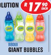 Giant220ml Bubbles Solution BB069-Each