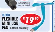 Flexible Mini USB Fan 16-1004