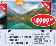 Blaupunkt 43 Inch / 109cm Curved HD Ready DLED TV