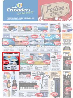 Cash Crusaders : Festive Deals (10 Nov - 3 Dec 2017), page 1