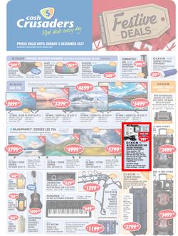 Cash Crusaders : Festive Deals (10 Nov - 3 Dec 2017), page 1