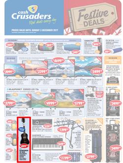 Cash Crusaders : Festive Deals (10 Nov - 3 Dec 2017), page 1