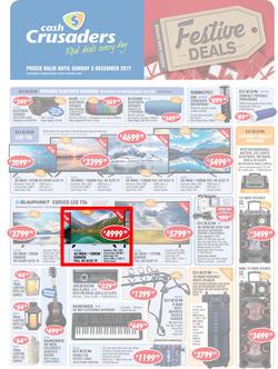 Cash Crusaders : Festive Deals (10 Nov - 3 Dec 2017), page 1