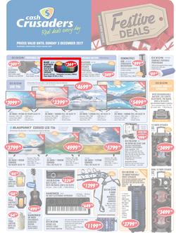 Cash Crusaders : Festive Deals (10 Nov - 3 Dec 2017), page 1