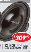 Jebson 12 Inch 240W Max Power 120W RMS