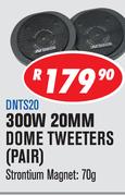 Dixon 300W 20mm Dome Tweeters (Pair)