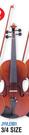 Jinyin 3/4 Size Handmade Student Grade Spruce top Violins With Bow And Case (JYVLE901)-Each