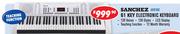 Sanchez (ARK160) 61 Key Electronic Keyboard